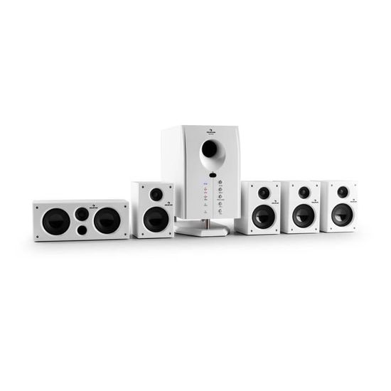 95W RMS, AUX, subwoofer