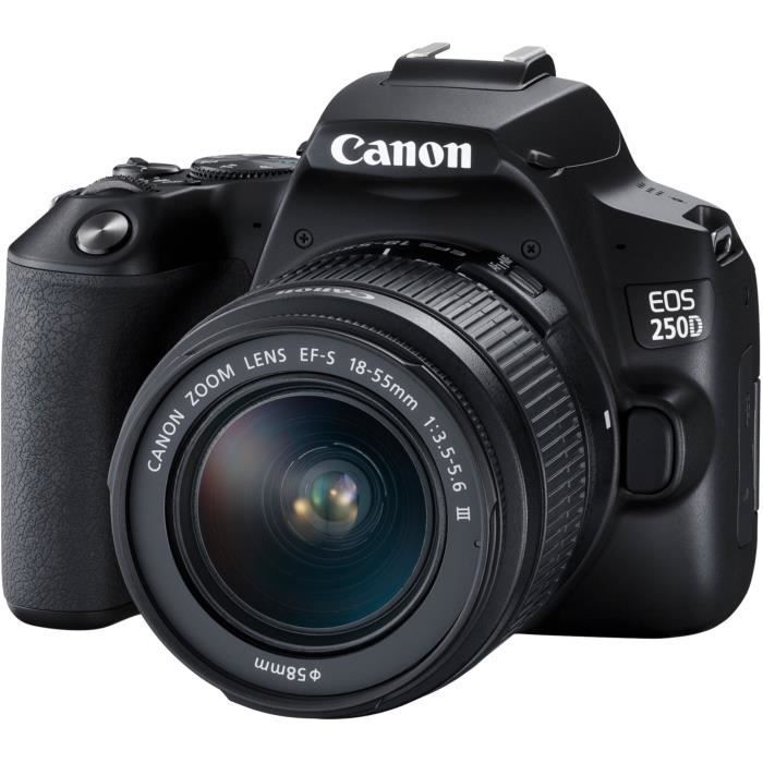 CANON 250D Appareil photo Noir